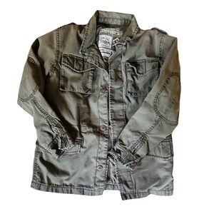 Mini Boden youth size 9-10 years Army Green Jacket